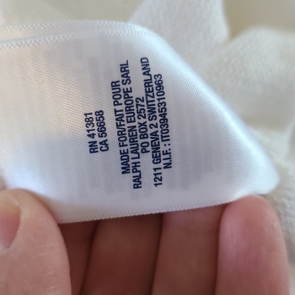 Ralph lauren knitted crop cardigan for girl - Picture 8 of 8